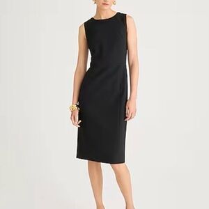 J. Crew “Little Black Dress” 4-Season Stretch Sheath Dress SZ 4 EUC